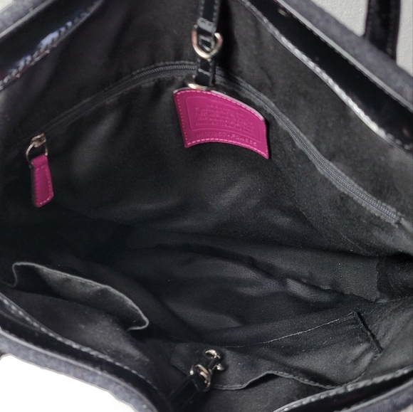 Coach North South Wool Tote - Picture 6 of 8